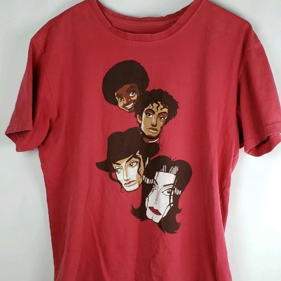 Camiseteria Other - Michael Jackson Multi Faced T Shirt Size Large